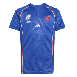 Maillot Domicile ADIDAS FFR Coupe du Monde de Rugby 2025 Enfant