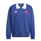 Sweat France Rugby Femme Culture Supporter Bleu Marine 24/25 Adidas