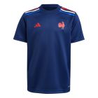 T-Shirt ADIDAS FFR 24/25 Bleu Enfant