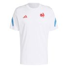 T-Shirt ADIDAS FFR Travel 24/25 Blanc Homme