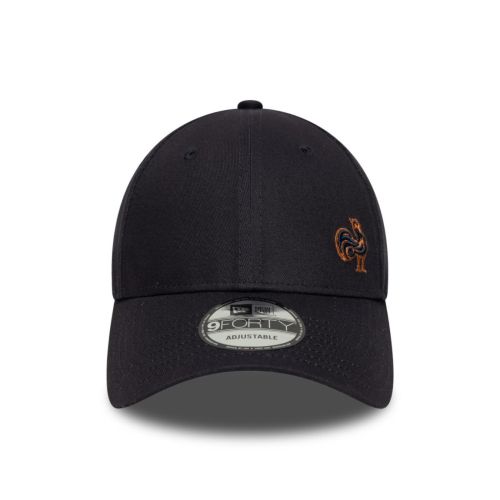 Casquette FRANCE RUGBY & NEW ERA 9FORTY Seasonal Flawles Noir Adulte