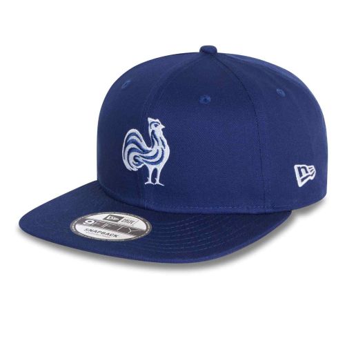 Casquette FRANCE RUGBY & NEW ERA Essential 9FIFTY Bleu