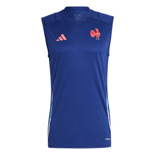 Débardeur ADIDAS FFR Entrainement 24/25 Bleu Homme