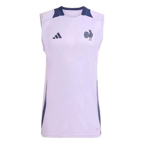 Débardeur ADIDAS FFR Entrainement 25/26 Bleu/Violet Homme