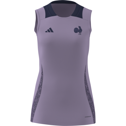Débardeur ADIDAS FFR Entrainement 25/26 Violet Femme