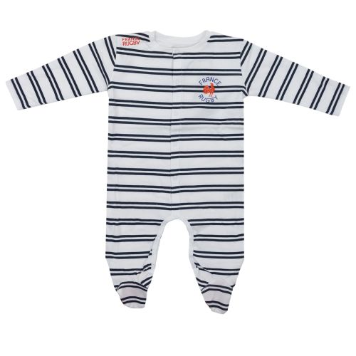 Grenouillère Bébé  FRANCE RUGBY Rayure