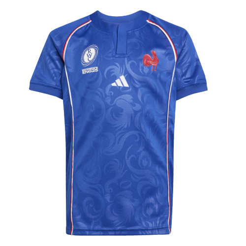 Maillot Domicile ADIDAS FFR Coupe du Monde de Rugby 2025 Enfant
