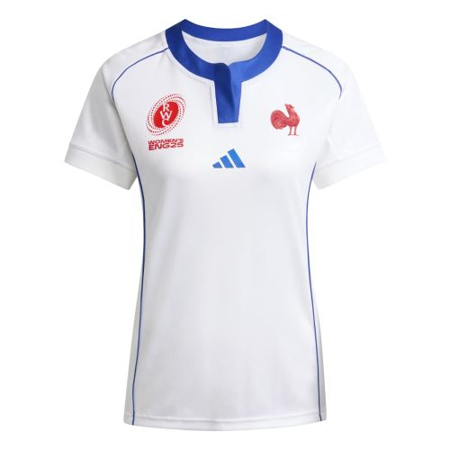Maillot Extérieur ADIDAS FFR Coupe du Monde de Rugby 2025 Femme