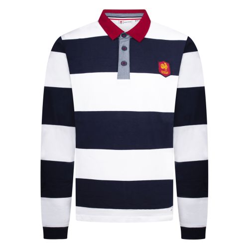 Maillot Vintage Rayé Manches Longues France Rugby Heritage Homme