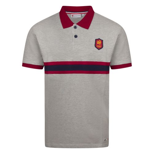 Polo France Rugby Heritage Gris Homme