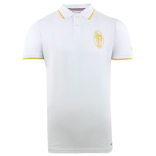 Polo Héritage Logo Blanc Homme