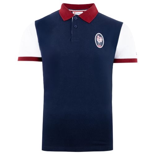 Polo Héritage Premium Logo Bleu Marine Homme