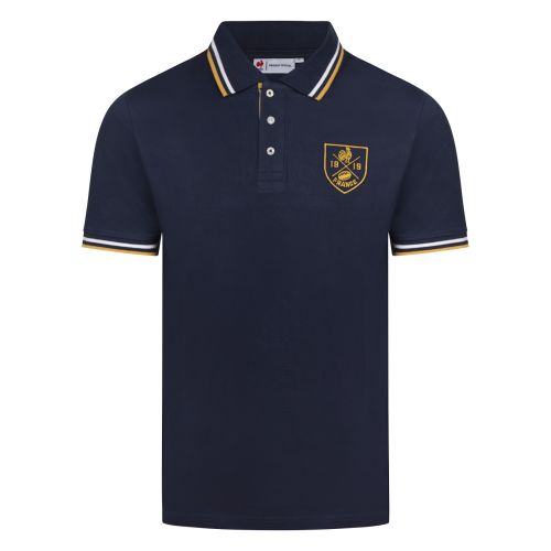 Polo Premium 1919 France Rugby Bleu Marine Homme