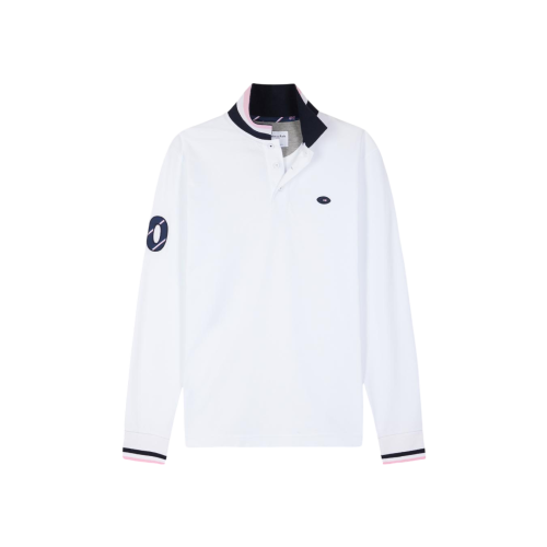 Polo Villepreux Blanc France Rugby x Eden Park 2024 pour homme