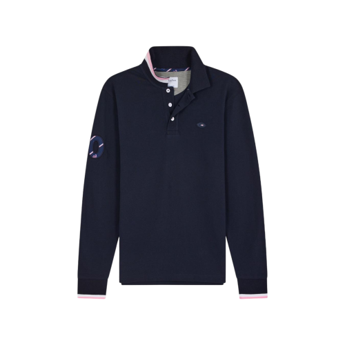 Polo Villepreux Bleu Marine France Rugby x Eden Park 2024 pour homme