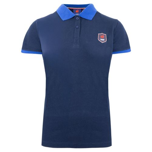 Polo XV de France Lifestyle Bleu Marine Femme