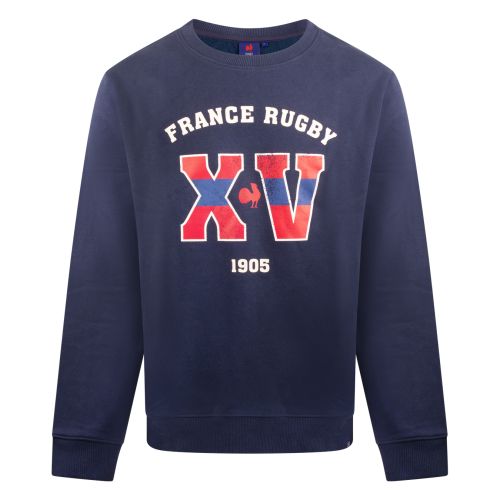 Pull Capsule XV De France Marine Homme