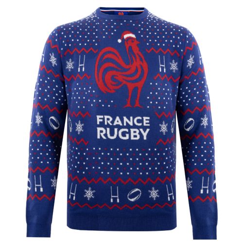 Pull Noël France Rugby Unisexe