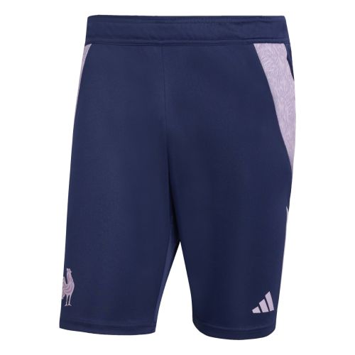 Short ADIDAS FFR Entrainement 25/26 Bleu/Violet Homme
