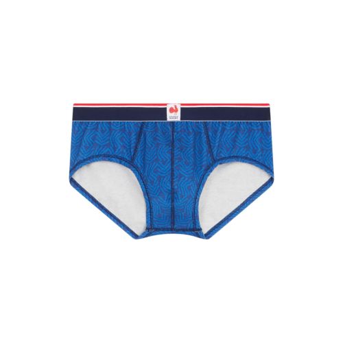 Slip En Coton Terrible XV De France Bleu Ovalie