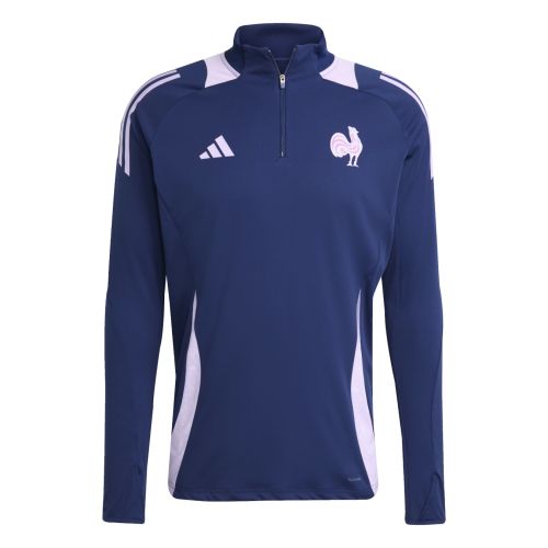 Sweat ADIDAS FFR Entrainement 25/26 Bleu/Violet Homme