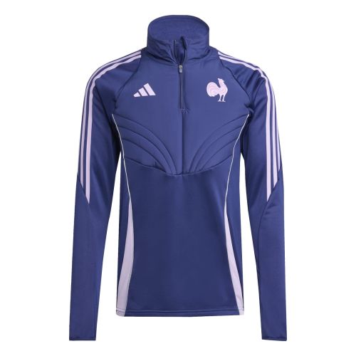 Sweat ADIDAS FFR Entrainement 25/26 Homme Bleu Homme