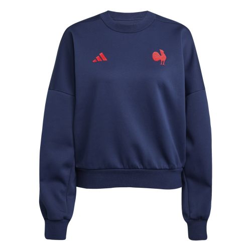 Sweat ADIDAS FFR Travel 25/26 Bleu Femme