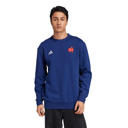 ウェア vintage adidas France rugby FFR FRANCE (L) ADIDAS RETRO RUGBY JERSEY SHIRT 80s SIX NATIONS