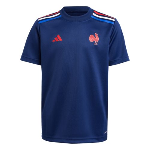 T-Shirt ADIDAS FFR 24/25 Bleu Enfant