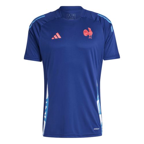 T-Shirt ADIDAS FFR Entrainement 24/25 Bleu Homme