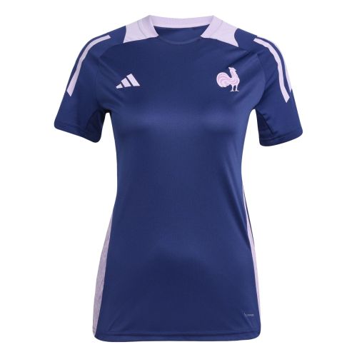 T-Shirt ADIDAS FFR Entrainement 25/26 Bleu/Violet Femme
