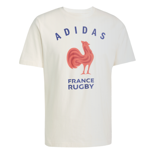 T-Shirt ADIDAS FFR Graphique 25/26 Blanc Enfant