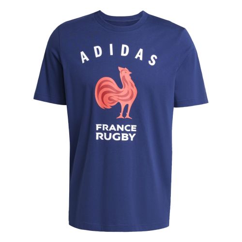 T-Shirt ADIDAS FFR Graphique Bleu Homme 25/26