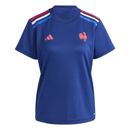 T-Shirt ADIDAS FFR Supporter 24/25 Bleu Femme