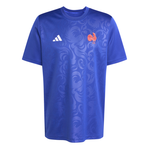 T-shirt ADIDAS FFR Supporter Bleu RWC 2025 Homme