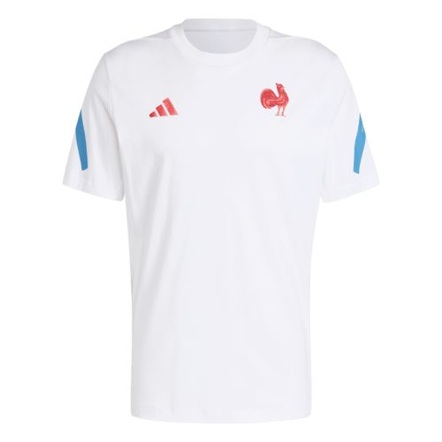 T-Shirt ADIDAS FFR Travel 24/25 Blanc Homme