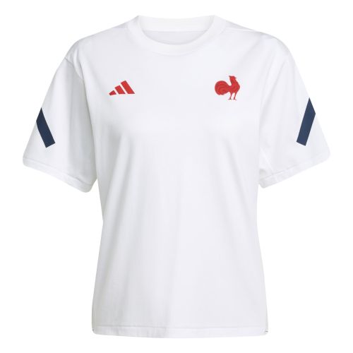 T-Shirt ADIDAS FFR Travel 25/26 Blanc Femme