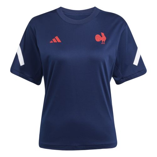 T-Shirt ADIDAS FFR Travel 25/26 Bleu Femme