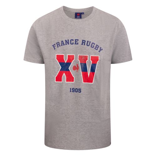 T-shirt Capsule XV De France Gris Homme
