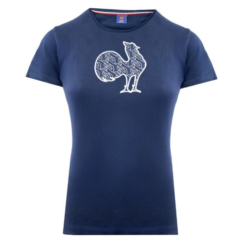 T-shirt Coq Lifestyle Bleu Marine Femme