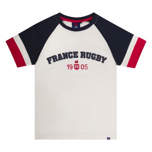 T-shirt Enfant 1905 France Rugby Tricolore