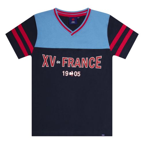 T-shirt Enfant 1905 XV De France Rugby Marine