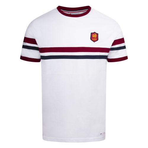 T-shirt France Rugby Heritage Blanc pour Homme