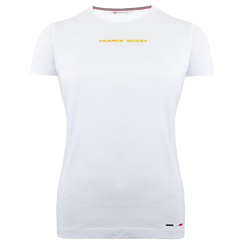 T-Shirt Héritage Logo Blanc Femme