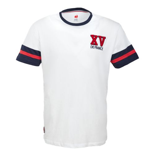 T-shirt XV De France Blanc Homme