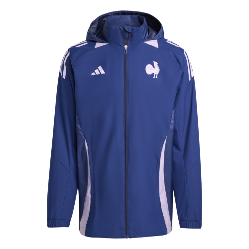 Veste ADIDAS FFR Entrainement 25/26 Bleu Homme