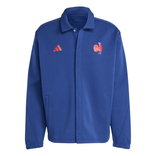 Veste ADIDAS FFR Leisurewear 24/25 Bleu Homme
