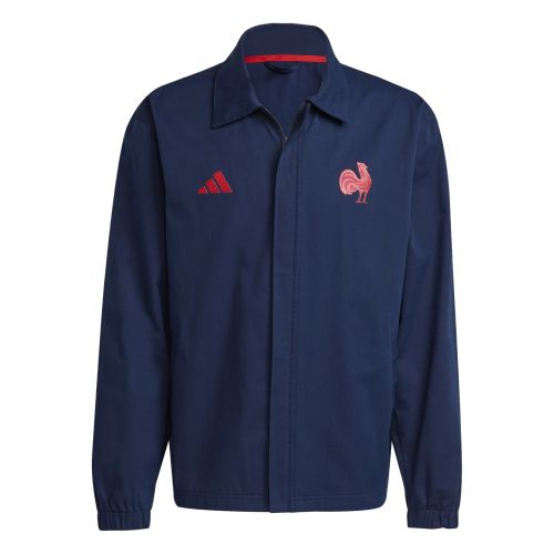 Veste ADIDAS FFR Travel 25/26 Bleu Homme