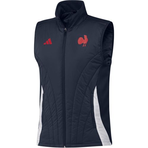 Veste Sans Manches ADIDAS FFR Entrainement 25/26 Noir Homme